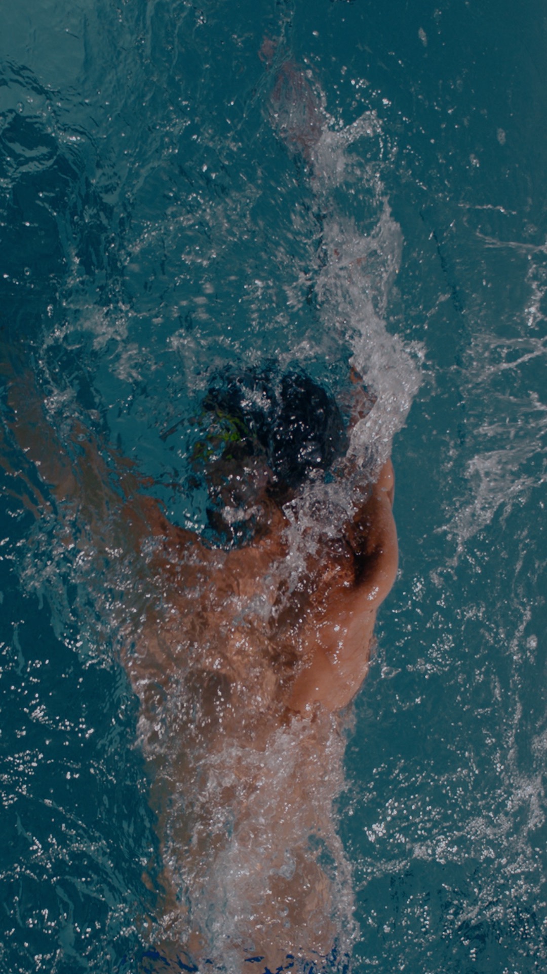 Michael Phelps en zijn gezin in een zwemspa van Master Spas