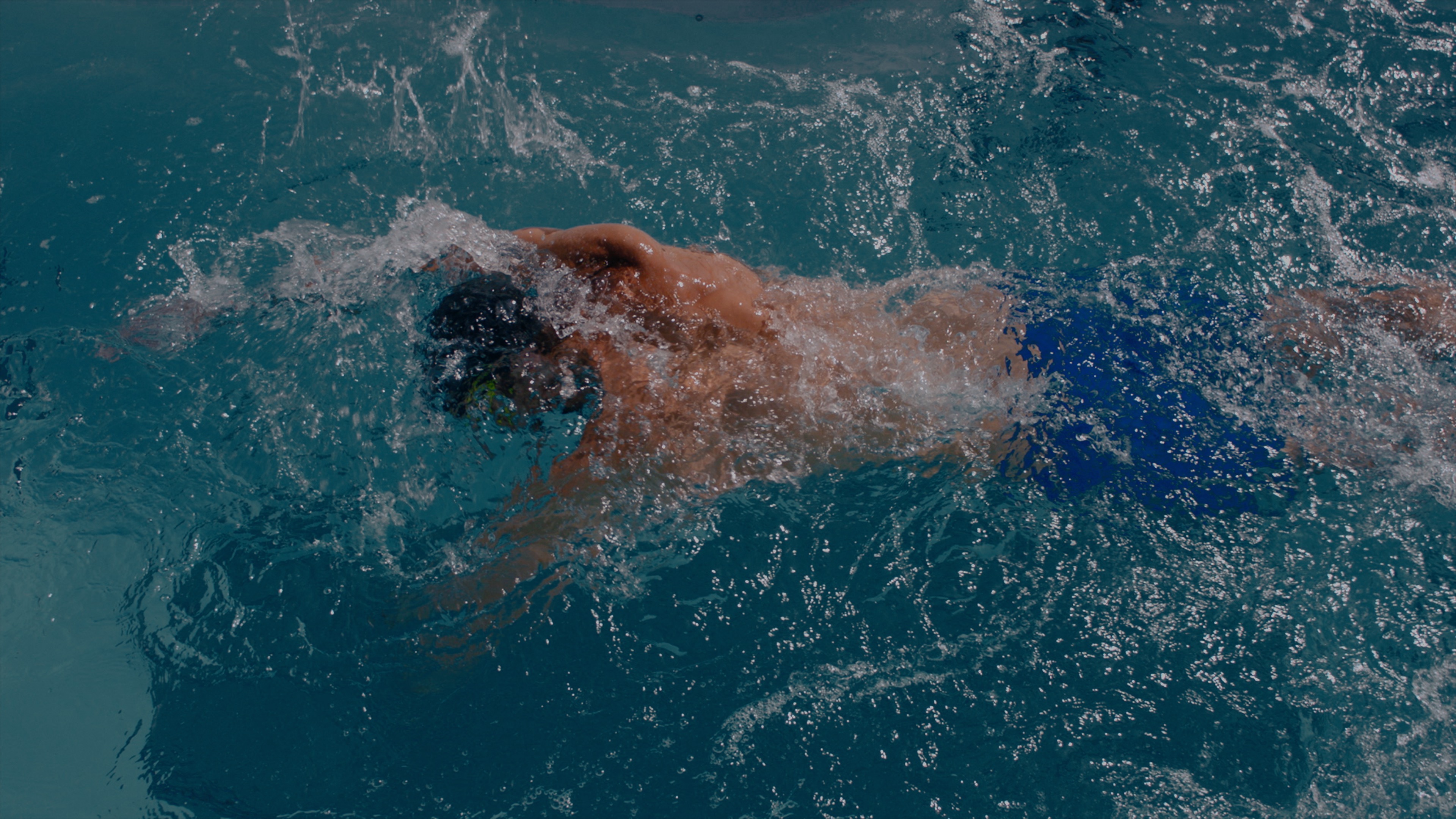 Michael Phelps en zijn gezin in een zwemspa van Master Spas