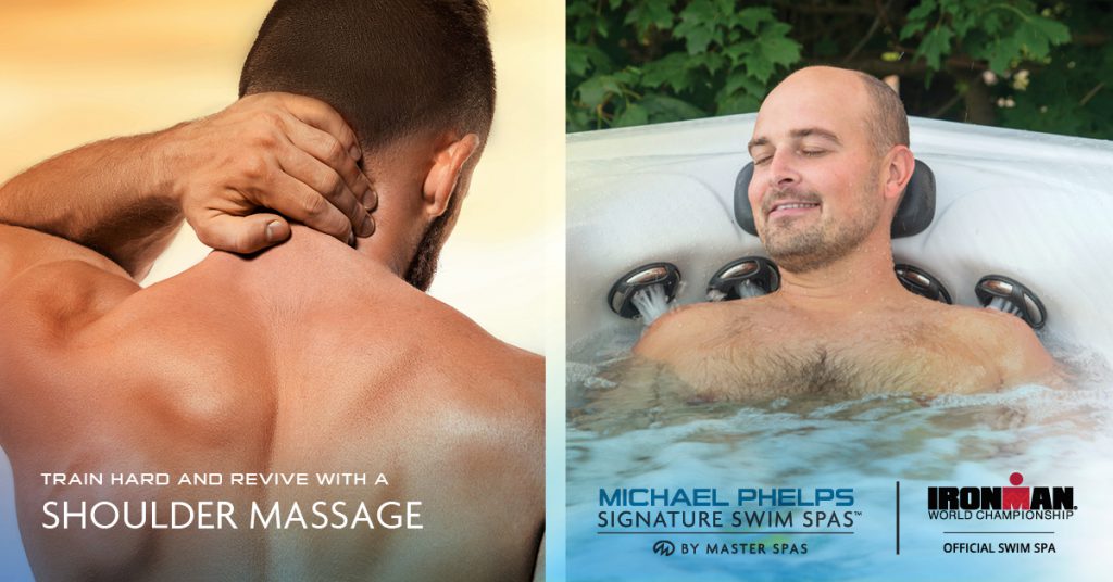 Train hard en herstel met een schoudermassage