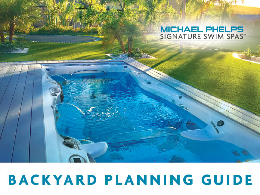 MasterSpas Swim Spa Backyard Planning Guide PDF-omslag.