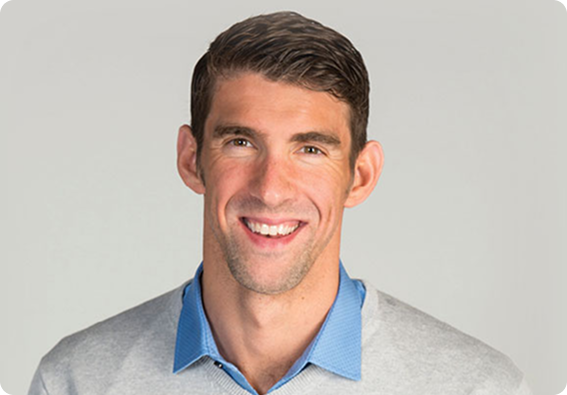 Portret van Michael Phelps.