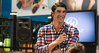 Michael Phelps bij Master Spas