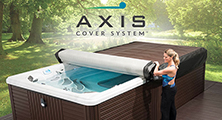 Nieuwe rollende spa cover Axis